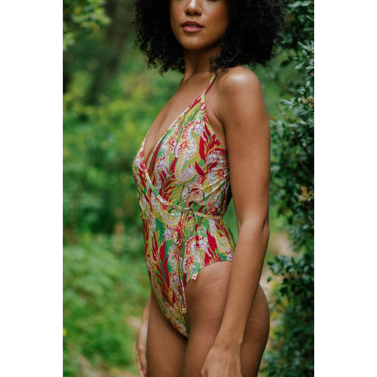 Badpak zondoorlatend Triangular - Green Seahorse